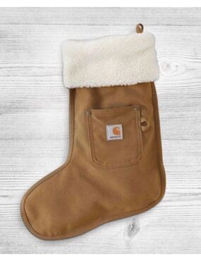 New Carhartt Christmas Stocking Sherpa